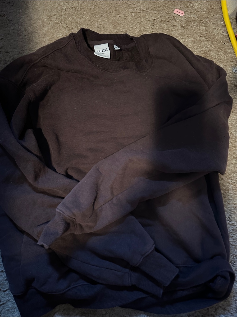 Aritzia Women’s Crewneck Sweatshirt - Dark Brown